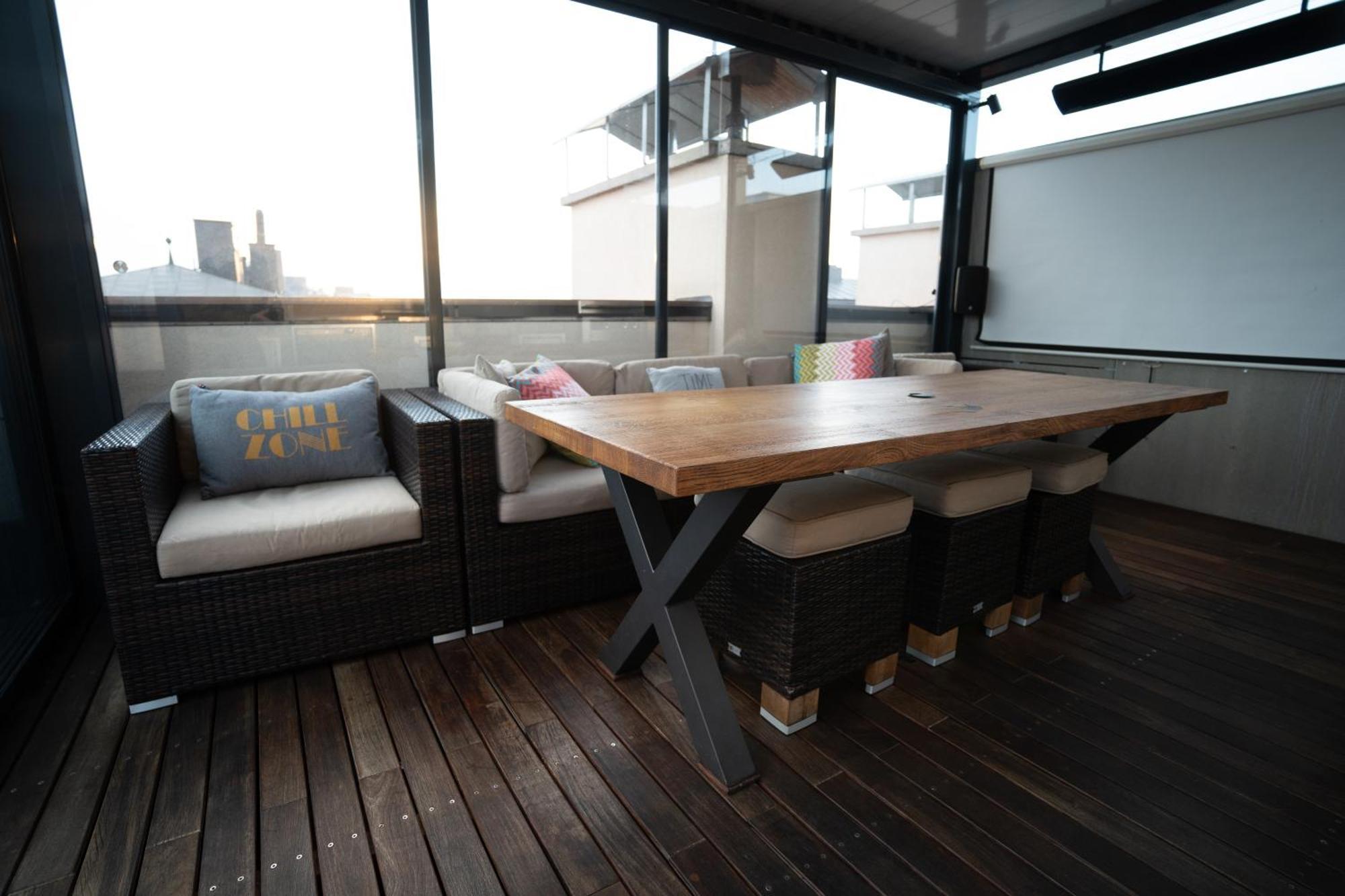 Luxury Rooftop Appartment With Fantastic Views Praga Esterno foto