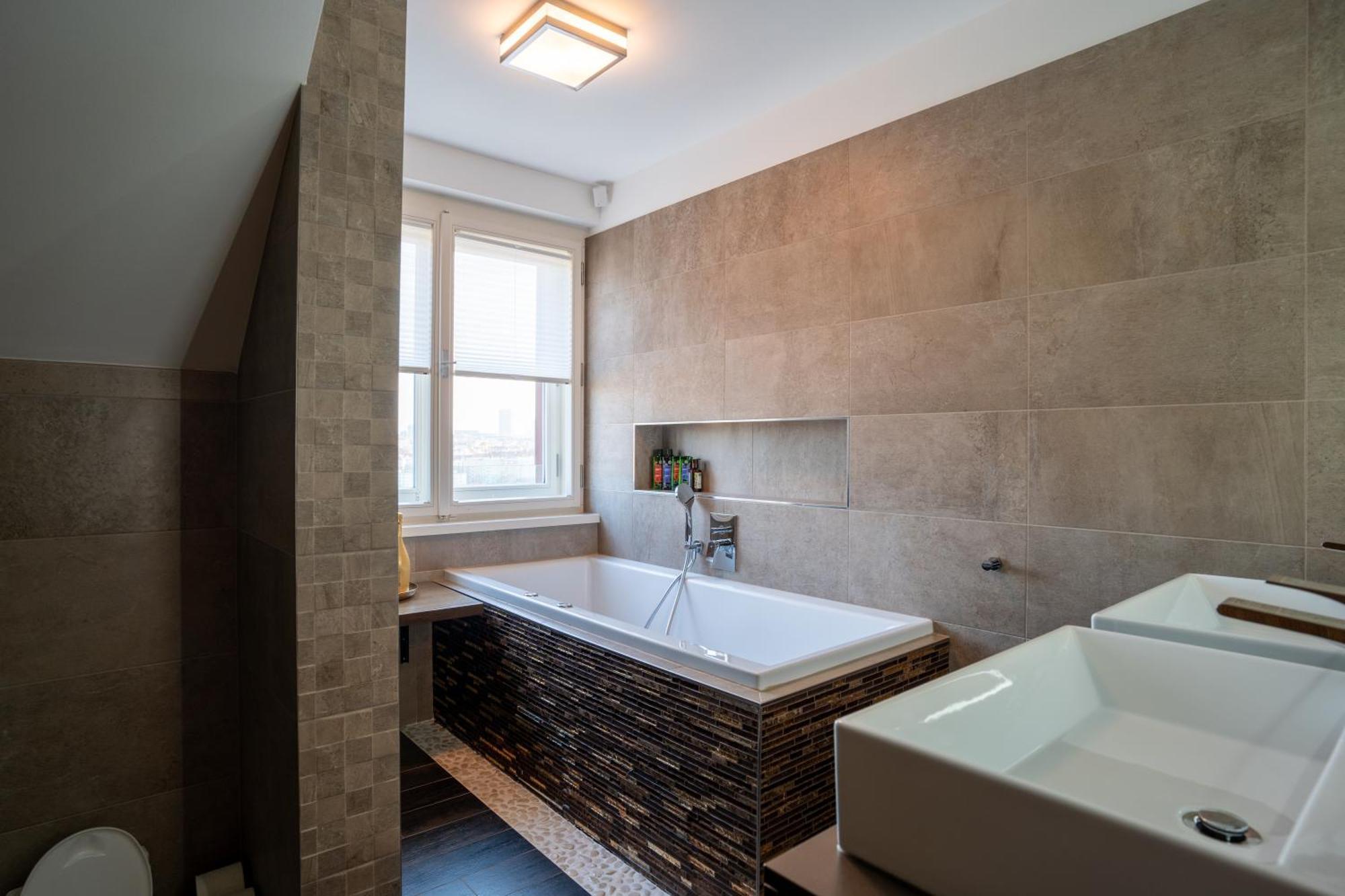 Luxury Rooftop Appartment With Fantastic Views Praga Esterno foto